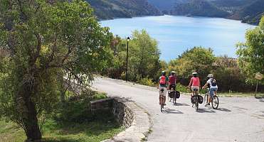 Les lacs du Verdon à vélo