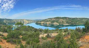 Provence Verdon MTB-FFC Bereich - Reiseroute Nr. 1