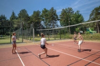 Terrain de badminton